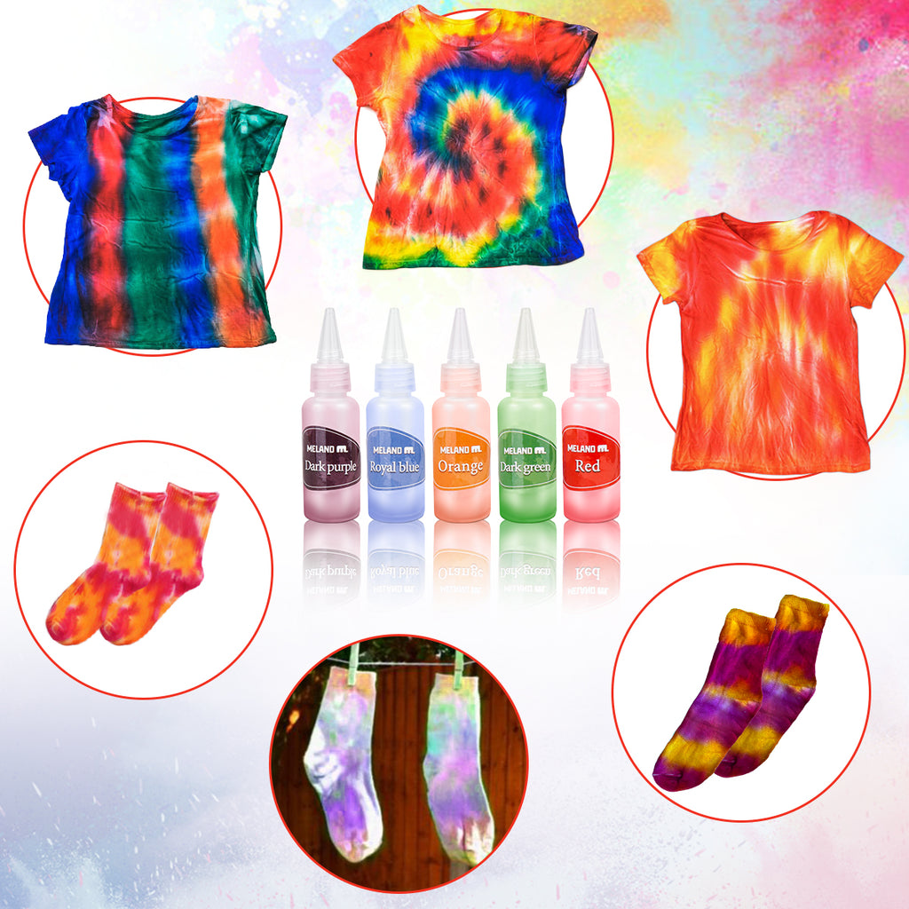 What is available with the Tie Dye Kit 18 Colors with 3 T-shirts 