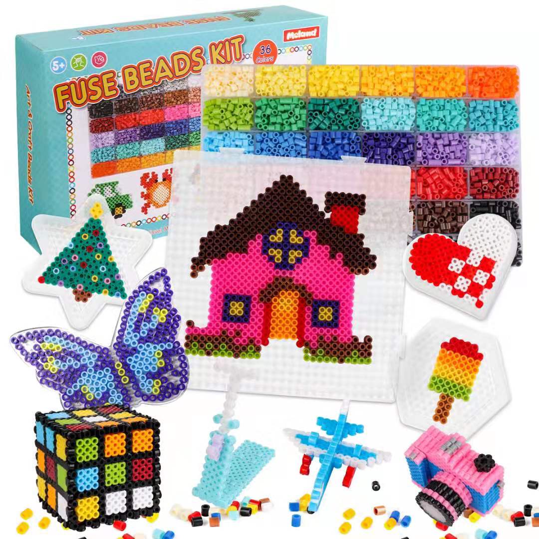 Water Fuse Beads Starter kit Beads Arts and Crafts for Kids Age up