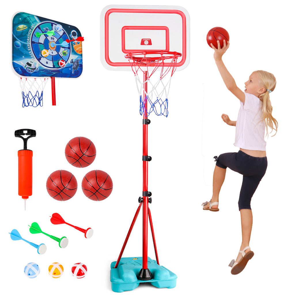 Kids Basketball Hoop & Stand - Meland Toy Basketball