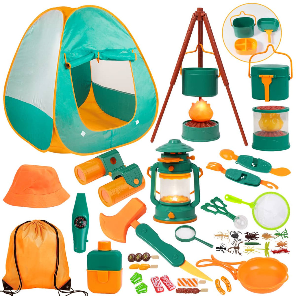 Kids camping set with tent 
