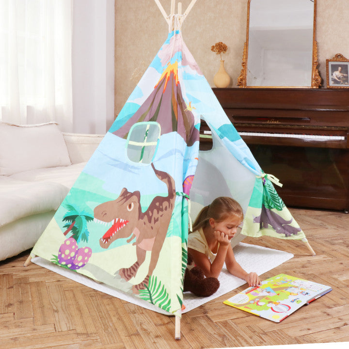 Dinosaur Teepee Play Tent for Kids - Meland play tent