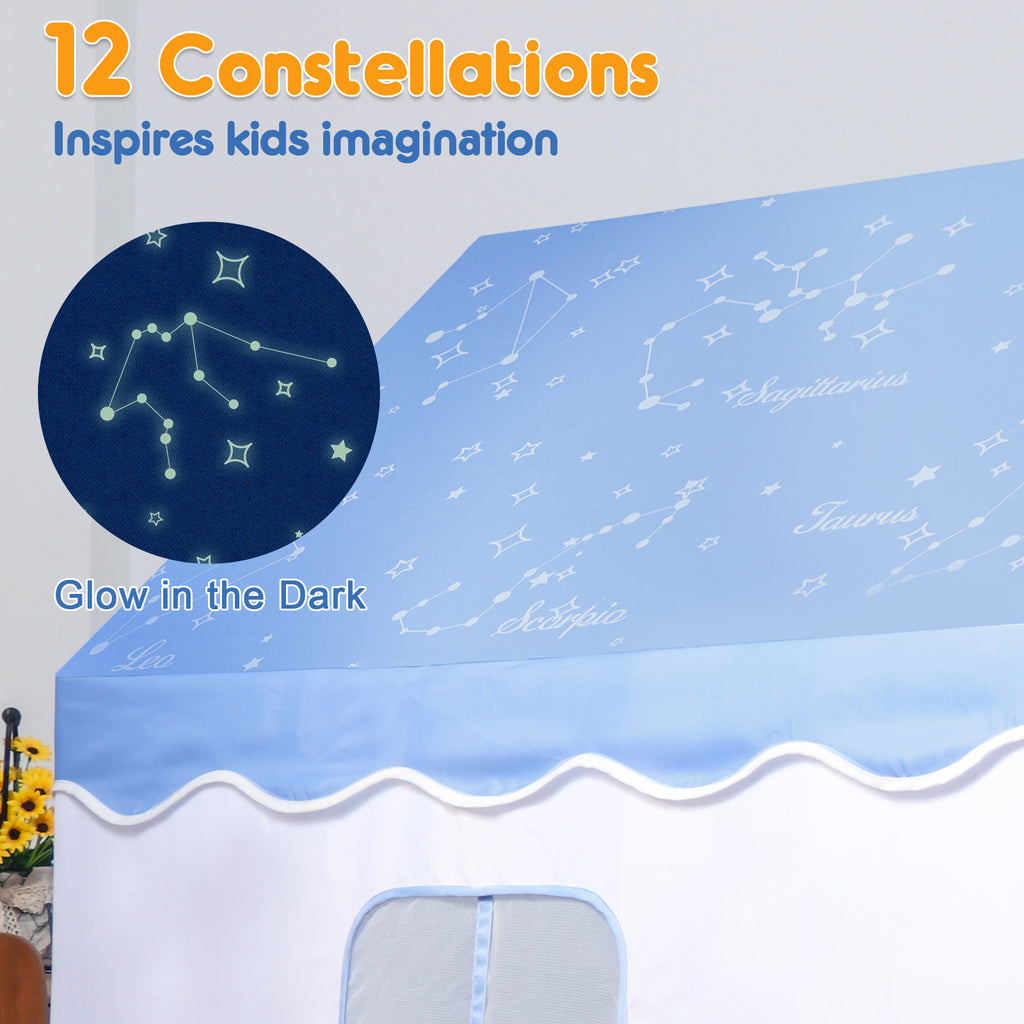 12 constellations in the play tent to inspires kids imagination
