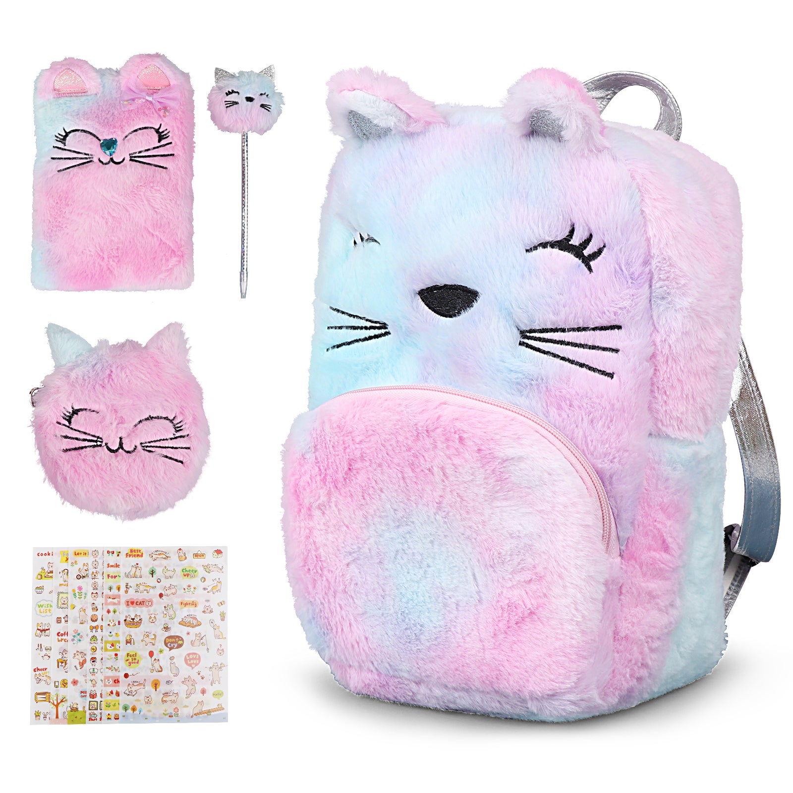 Cat Themed Backpack School Bag FREE SHIP USA The Great Cat